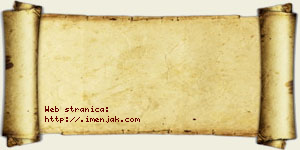 Jasmina Paić vizit kartica